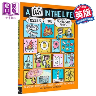 Fantastic 爆笑事实 Fire Fossils Finds 中商原版 英文原版 科普 Mike Other Barfield the 地球上 and Life Day