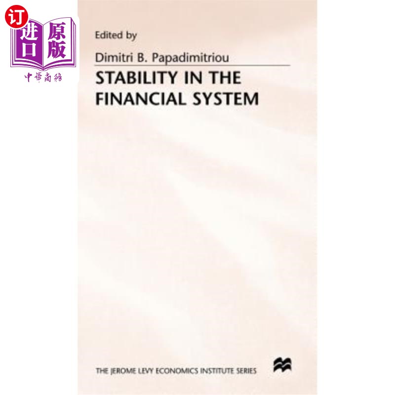 海外直订Stability in the Financial System 金融系统的稳定性