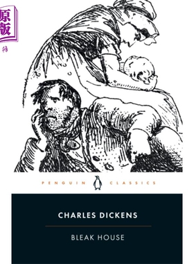企鹅黑经典 狄更斯 荒凉山庄 英文原版  PBC Bleak House Charles Dickens【中商原版】