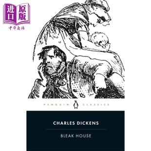 企鹅黑经典 狄更斯 荒凉山庄 英文原版  PBC Bleak House Charles Dickens【中商原版】