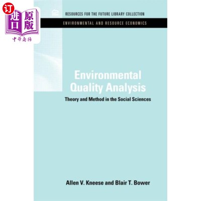 海外直订Environmental Quality Analysis 环境质素分析