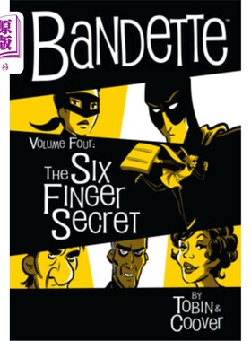 海外直订Bandette Volume 4: The Six Finger Secret 班黛特第四卷:六根手指的秘密