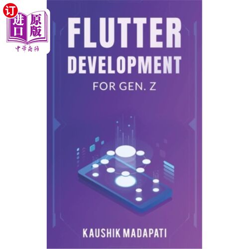 海外直订Flutter Development for Gen. Z Z将军的颤振发展