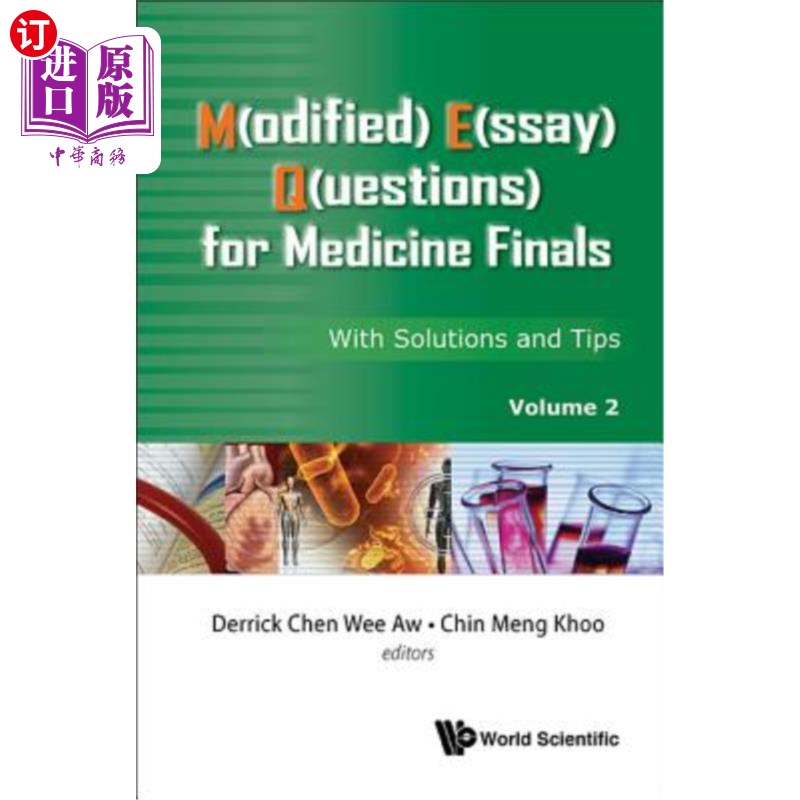 海外直订医药图书M(odified) E(ssay) Q(uestions) for Medicine Finals: With Solutions and Tips, Vol 医学期末考试M(odi