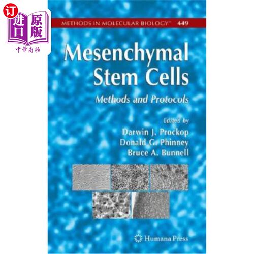 海外直订Mesenchymal Stem Cells: Methods and Protocols 间充质干细胞：方法和程序