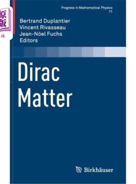 海外直订Dirac Matter 狄拉克物质