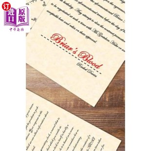 布莱尔 Blood 血 海外直订Briar