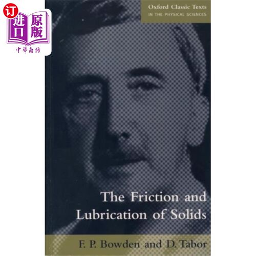 海外直订Friction and Lubrication of Solids 固体的摩擦和润滑