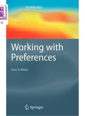 海外直订Working with Preferences: Less Is More 使用首选项：少即是多