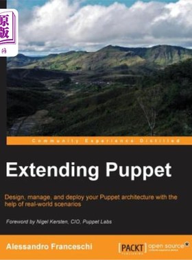 海外直订Extending Puppet 伸展木偶