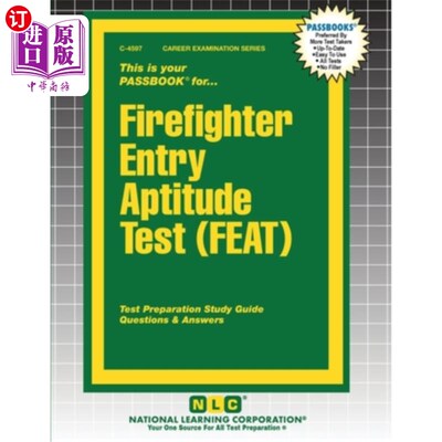 海外直订Firefighter Entry Aptitude Test (FEAT) 消防员入职能力倾向测验（FEAT）