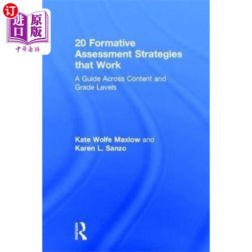 海外直订20 Formative Assessment Strategies that Work 20个有效的形成性评估策略