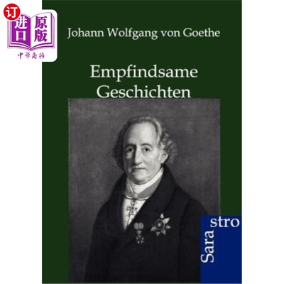 海外直订德语 Empfindsame Geschichten Empfindsame Geschichten
