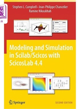 海外直订Modeling and Simulation in Scilab/Scicos with Scicoslab 4.4 使用Scicoslab 4.4在Scilab/Scicos中建模和仿真