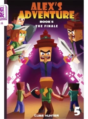 海外直订Alex's Adventure Book 5: The Finale 亚历克斯的冒险第五册：结局