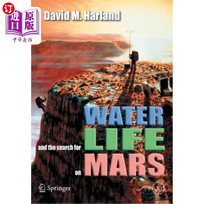 海外直订Water and the Search for Life on Mars 水与火星上的生命搜寻