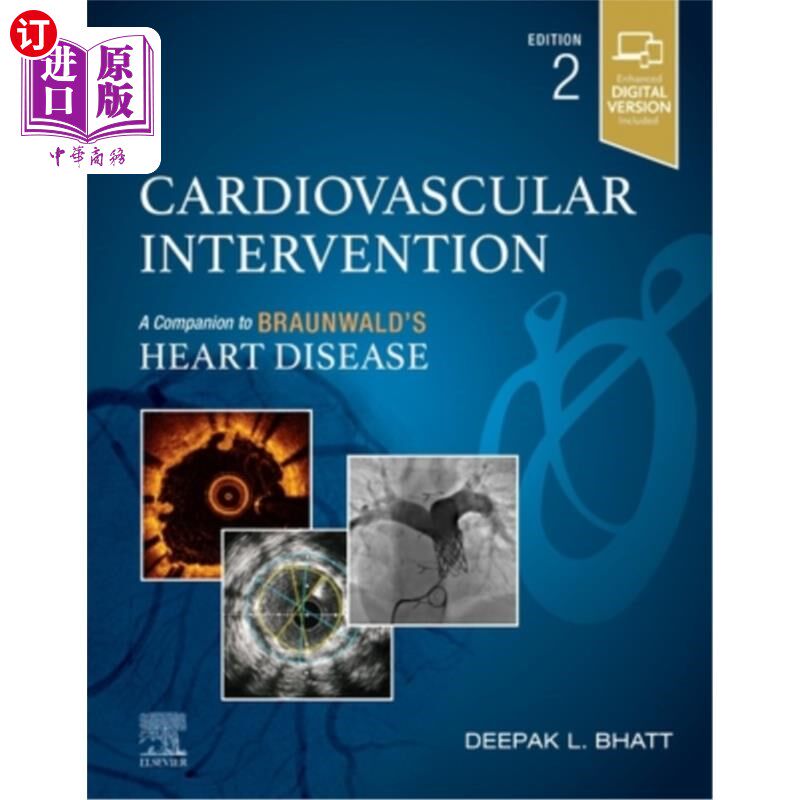 海外直订医药图书Cardiovascular Intervention: A Companion to Braunwald's Heart Disease 心血管干预:伴随布劳恩瓦尔德