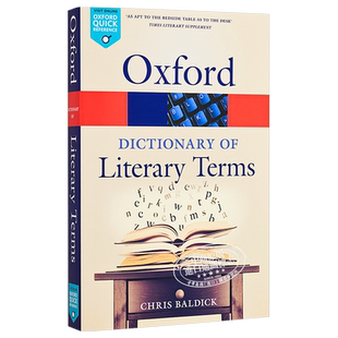 预售 The Oxford Dictionary of Literary Terms 英文原版 牛津词典:文学术语（牛津文学术语词典） Chris Baldick【中商原版】