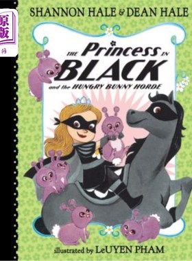 海外直订The Princess in Black and the Hungry Bunny Horde: #3 黑衣公主和饥饿的兔子部落:第三
