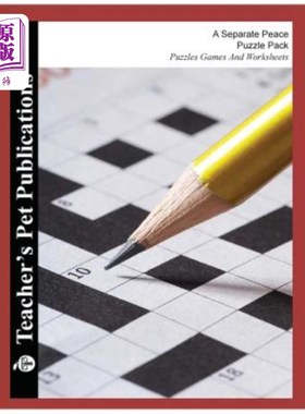 海外直订Puzzle Pack: A Separate Peace 拼图包：独立的和平