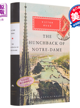 巴黎圣母院的钟楼怪人 Everymans Library Classics The Hunchback of Notre Dame 英文原版 Victor Hugo 中世纪【中商原版】