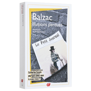 预售 幻灭 法文原版 Illusions perdues 巴尔扎克 Honore de Balzac【中商原版】