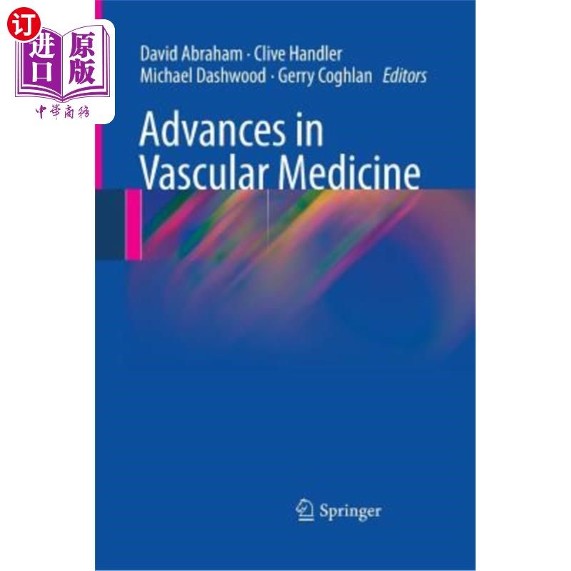 海外直订医药图书Advances in Vascular Medicine 血管医学进展