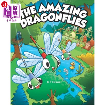 海外直订The Amazing Dragonflies 神奇的蜻蜓