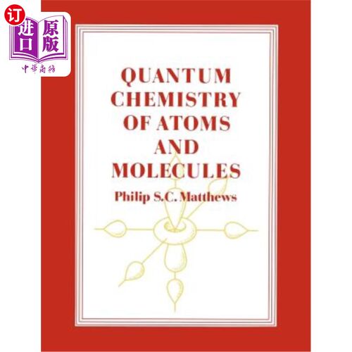 海外直订Quantum Chemistry of Atoms and Molecules 原子和分子的量子化学