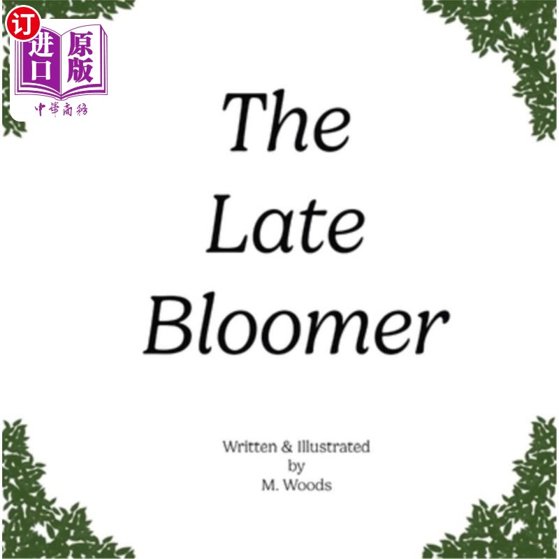 海外直订The Late Bloomer 大器晚成者