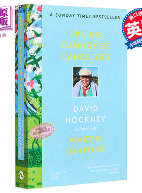 David Hockney大卫·霍克尼在诺曼底 进口艺术 Spring Cannot Be Cancelled 春天不能被取消平装版 画册画集 T&H【中商原版】