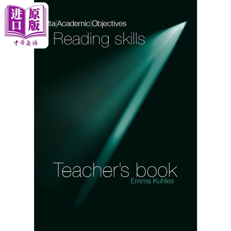 现货 Reading Skills B2-C1 Teacher's Book EAP- Delta Academic Objectives学术英语EAP：阅读技能教师用书【中商原版】