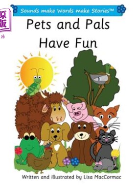 海外直订Pets and Pals Have Fun: Sounds make Words make Stories, Plus Level, Series 1, Bo 宠物和伙伴玩得开心:声音使