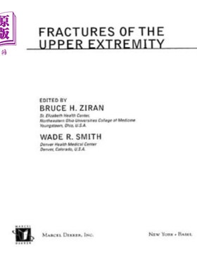 海外直订医药图书Fractures of the Upper Extremity 上肢骨折