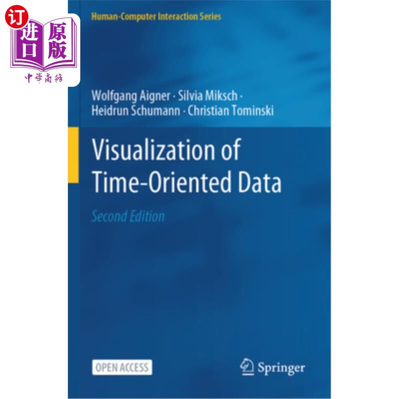 海外直订Visualization of Time-Oriented Data 面向时间的数据可视化