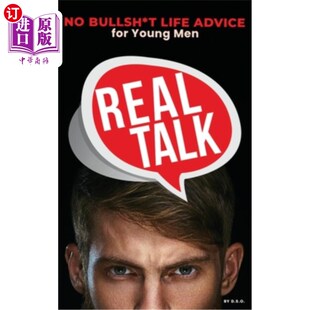 for Talk Life 海外直订Real Young 给年轻人 Bullsh 真实谈话 生活忠告 Men Advise