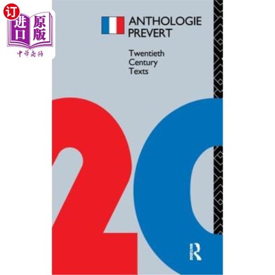 海外直订Anthologie Prévert 选集普雷维尔