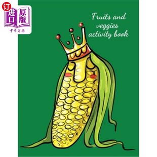 book 海外直订Fruits activity veggies 水果和蔬菜活动手册 and