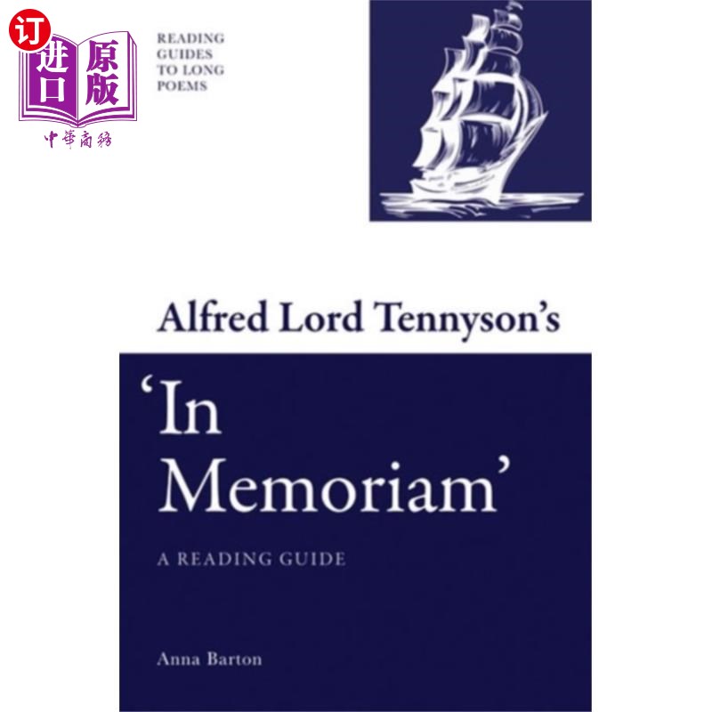 海外直订Alfred Lord Tennyson's 'In Memoriam' 阿尔弗雷德·丁尼生勋爵的《纪念》 书籍/杂志/报纸 进口教材/考试类/工具书类原版书 原图主图