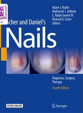 海外直订医药图书Scher and Daniel's Nails 谢尔和丹尼尔的指甲