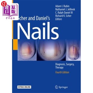 海外直订医药图书Scher and Daniel's Nails 谢尔和丹尼尔的指甲