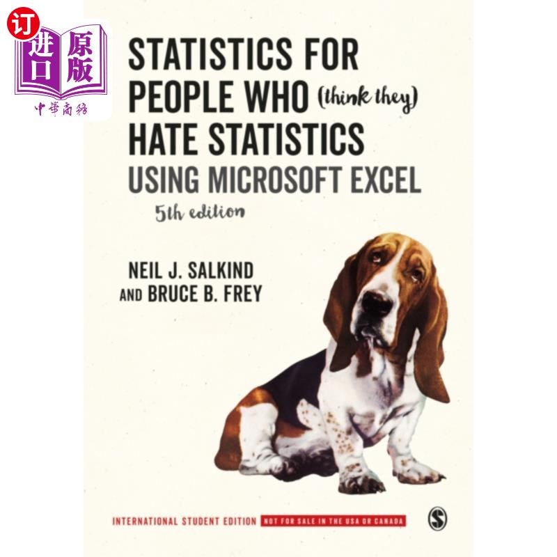 海外直订Statistics for People Who (Think They) Hate Stat... 统计给那些(自认为)讨厌统计的人-国际学生版