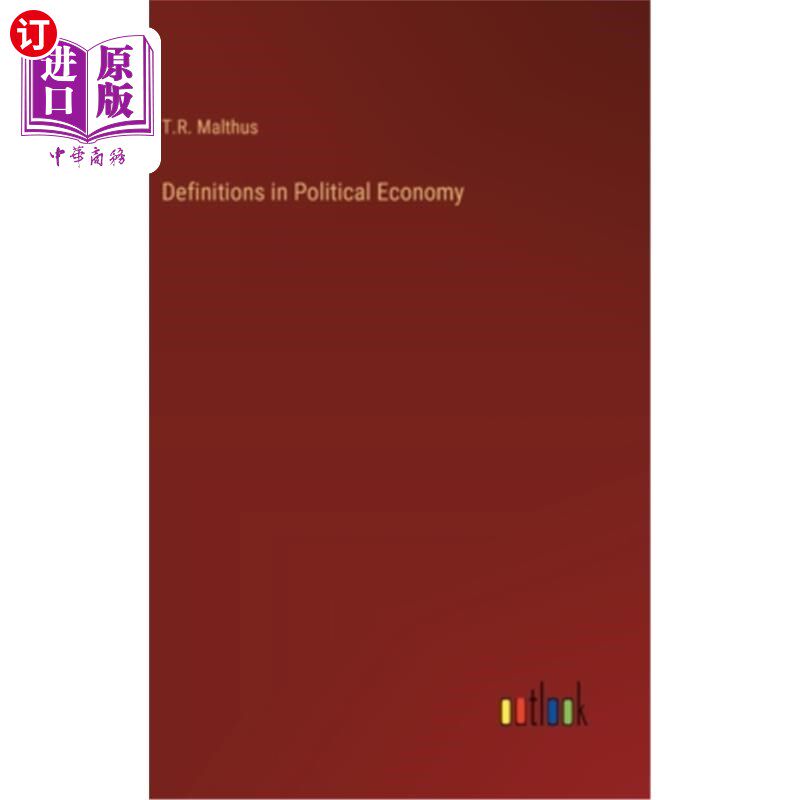 海外直订Definitions in Political Economy 政治经济学中的定义
