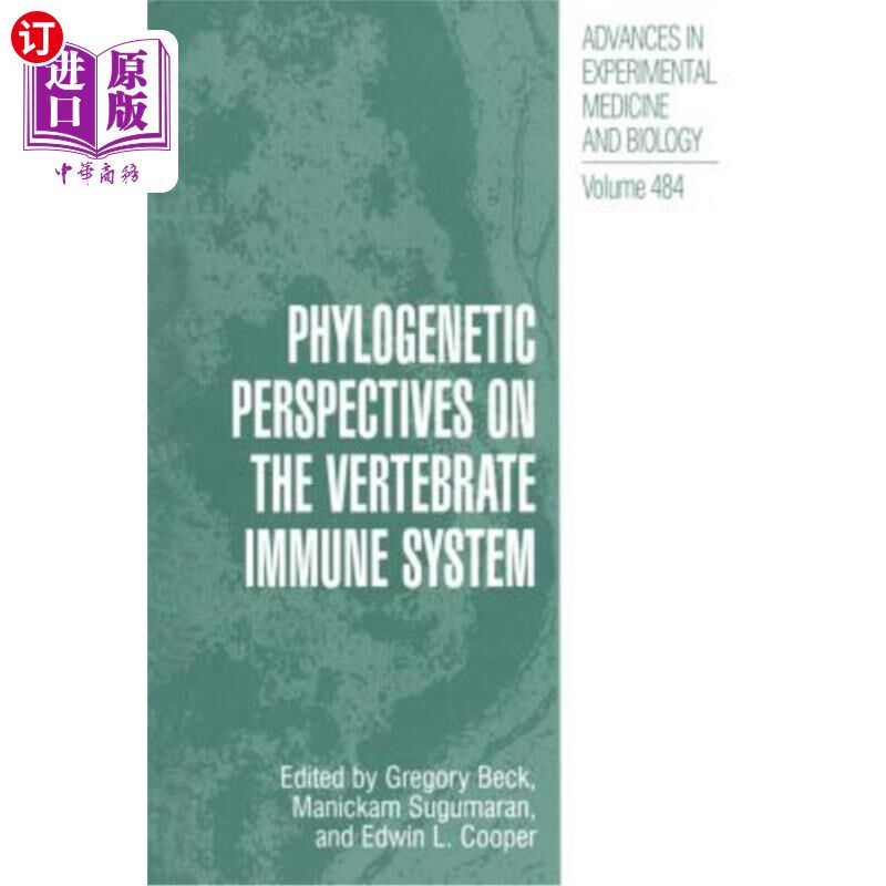 海外直订医药图书Phylogenetic Perspectives on the Vertebrate Immune System 脊椎动物免疫系统的系统发育