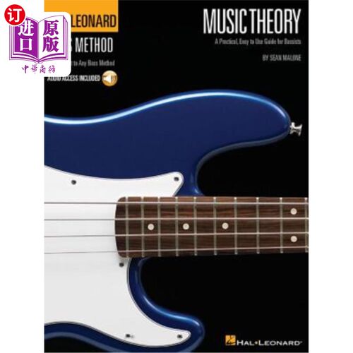 海外直订Music Theory for Bassists: Everything You Ever Wanted to Know But Were Afraid to 贝斯手的音乐理论:你想知道