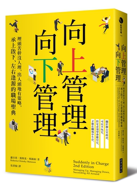 向上管理 向下管理──埋头苦干没人理，出人头地有策略，承上启下、左右逢源的职场圣 港台原版 经济新潮社【中商原版】