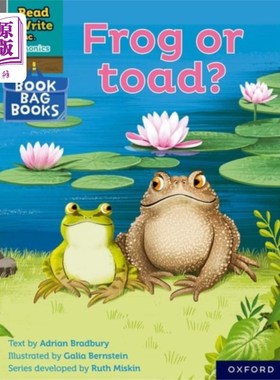 海外直订Read Write Inc. Phonics: Grey Set 7 Book Bag Boo... Read Write公司自然拼读:灰色套装7书包7青蛙还是蟾蜍?