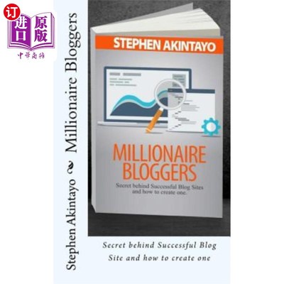 海外直订Millionaire Bloggers 百万富翁博客