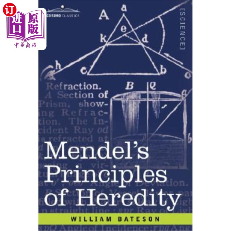 海外直订Mendel's Principles of Heredity 孟德尔的遗传原理