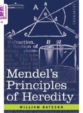 海外直订Mendel's Principles of Heredity 孟德尔的遗传原理
